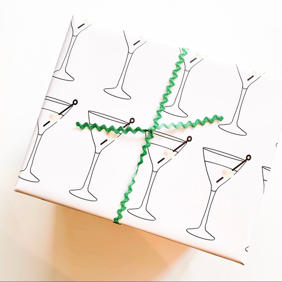 Martini wrapping paper - Picture 1 of 7